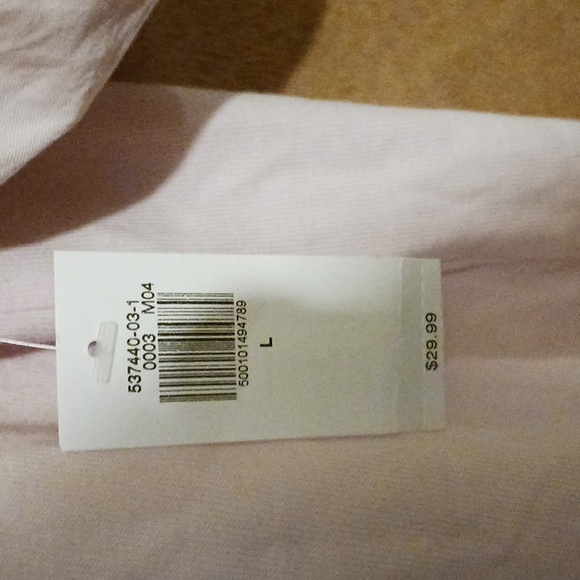 Old Navy, Large, pink top, elastic sleeve, NWT - Picture 2 of 5